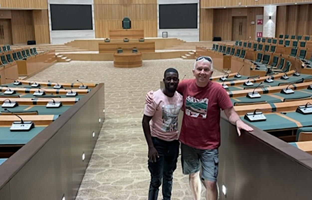 Zim Parliament Chamber